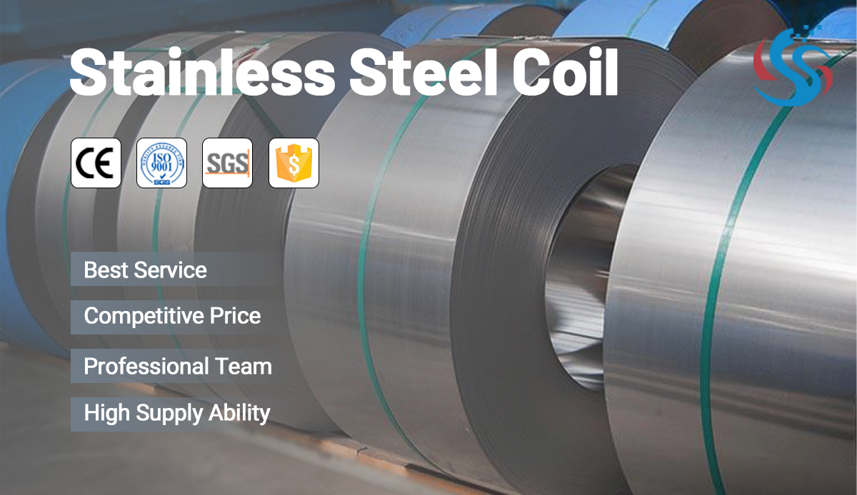 stainless steel coil detail display